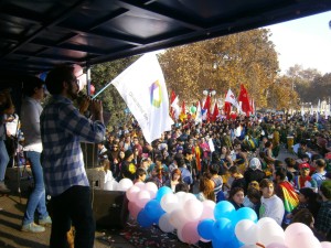 Marcha Santiago Foto FDS