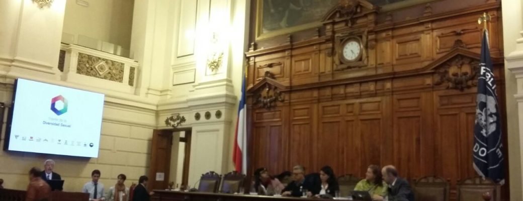 Durante El Coloquio, En El Senado De Chile.