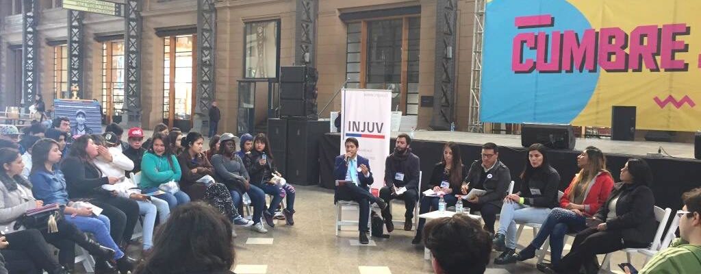 Le Presidente De OTD Chile, Michel Riquelme, En Su Turno En El Foro De Diversidad Sexual Y De Género