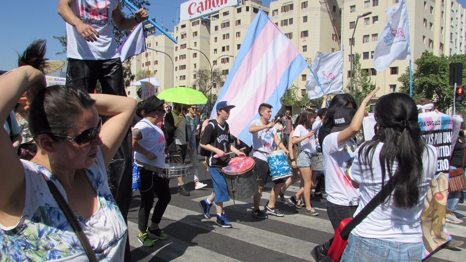 Batucada Trans de OTD Chile ^_^