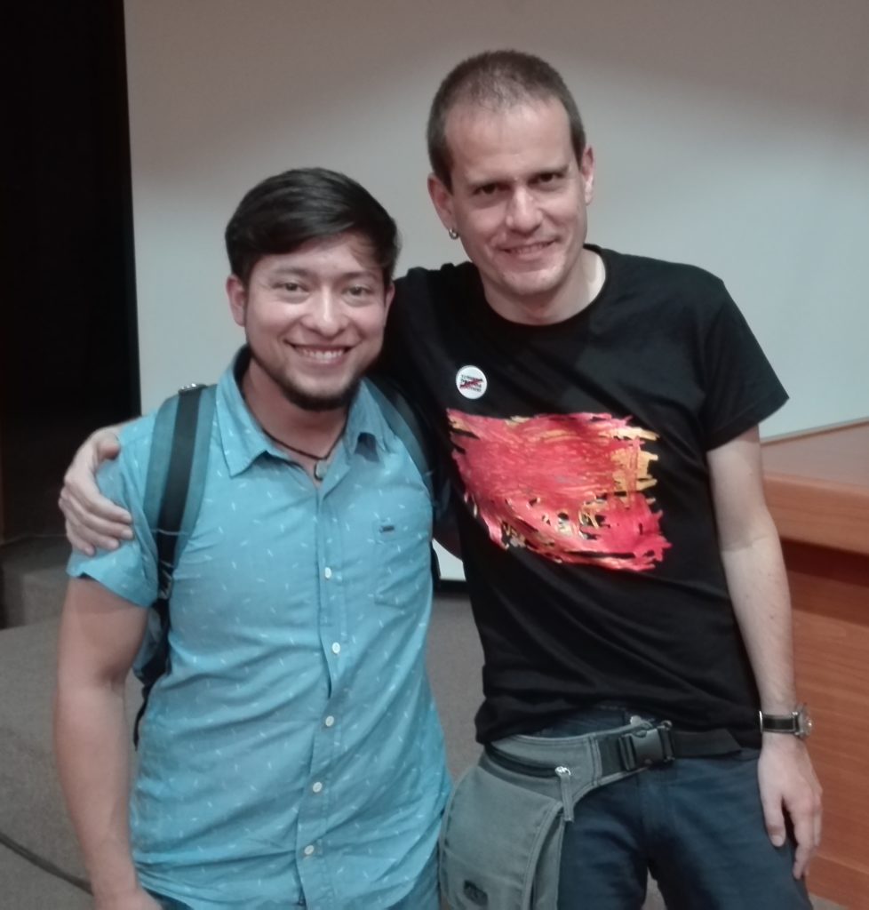 Michel Riquelme, Gerard Coll-Planas FACSO UChile