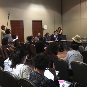 Reunión Mujer y Comunidad LGTBIQ+ con la CIDH en Santiago de Chile