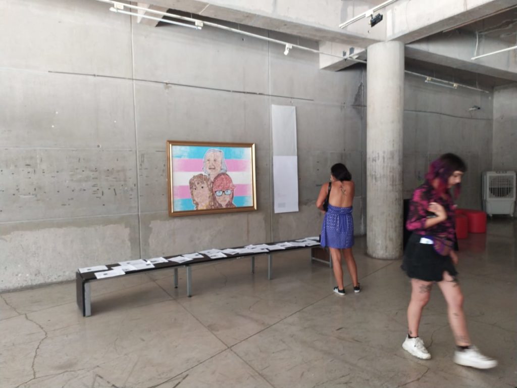 Obra trans en la Biblioteca de Santiago