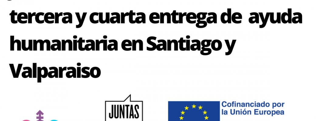 Juntes En Red De OTD Chile Realiza Tercera Y Cuarta Entrega De Ayuda Humanitaria